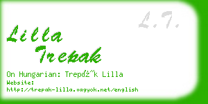 lilla trepak business card